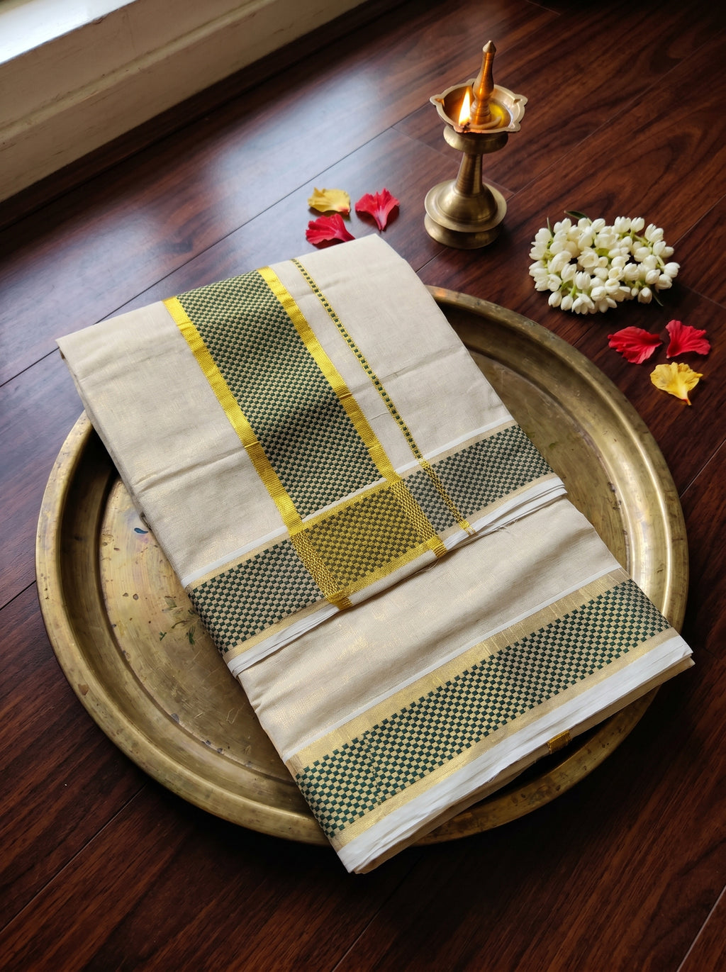 Neelarekha Tissue Kasavu