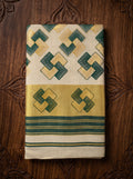 Ananthya Tissue Kasavu Green