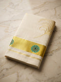 Mayoorika Tissue Kasavu Blue
