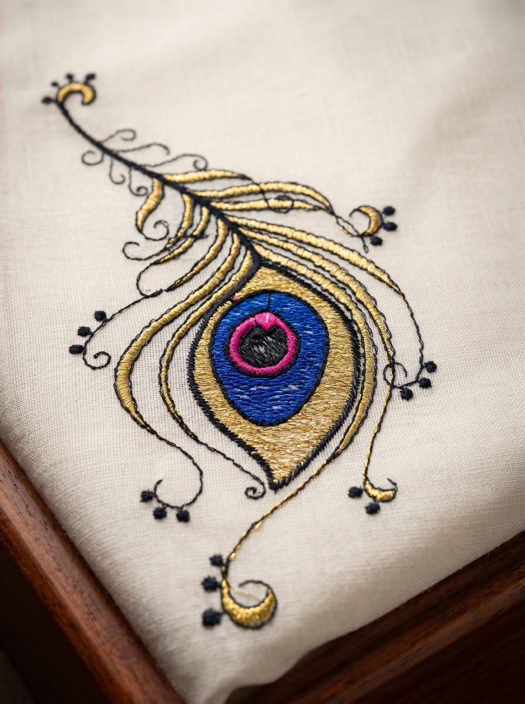 Neelamayura Cotton Kasavu Blue