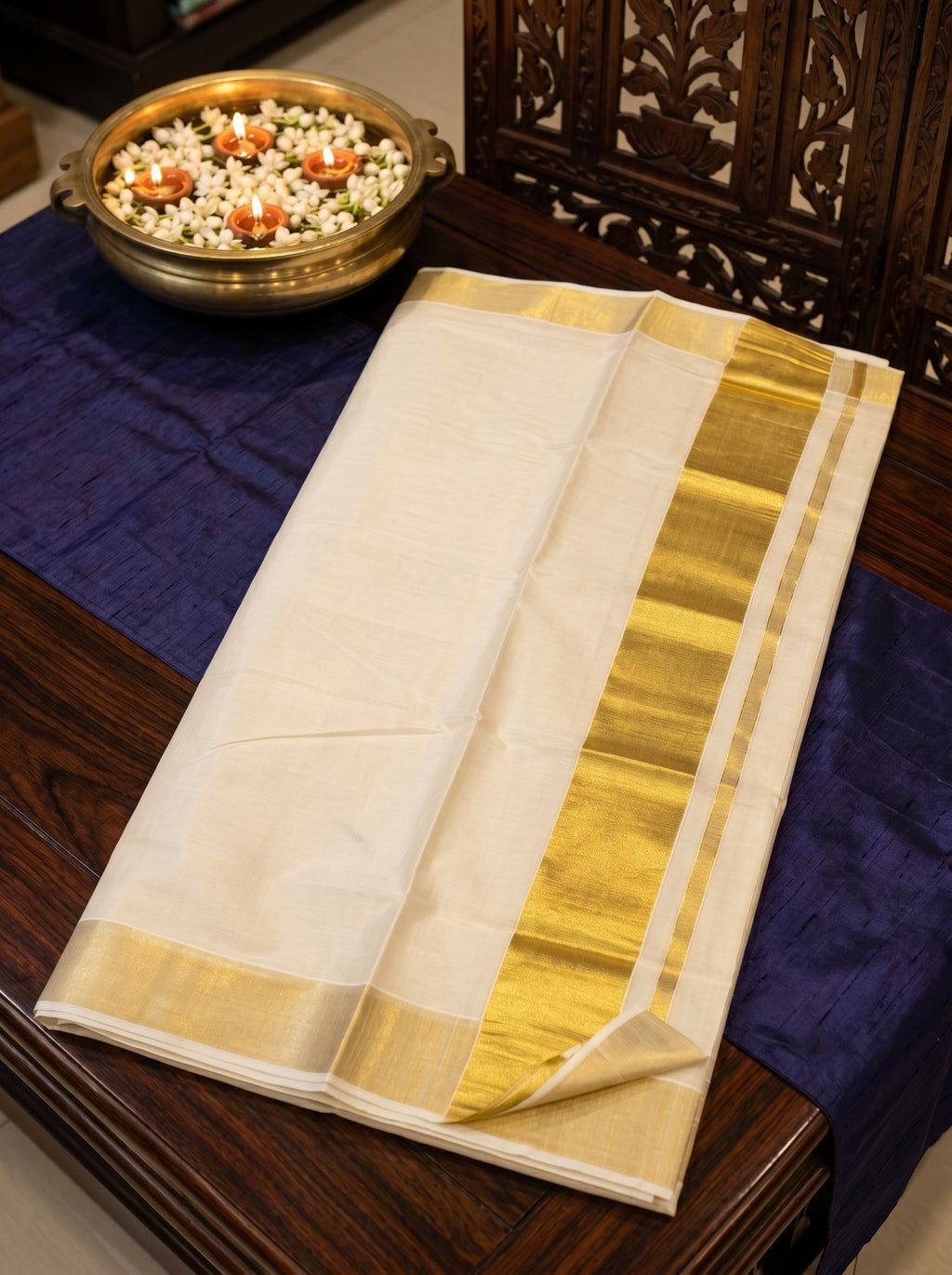 Suvarna Tissue Kasavu